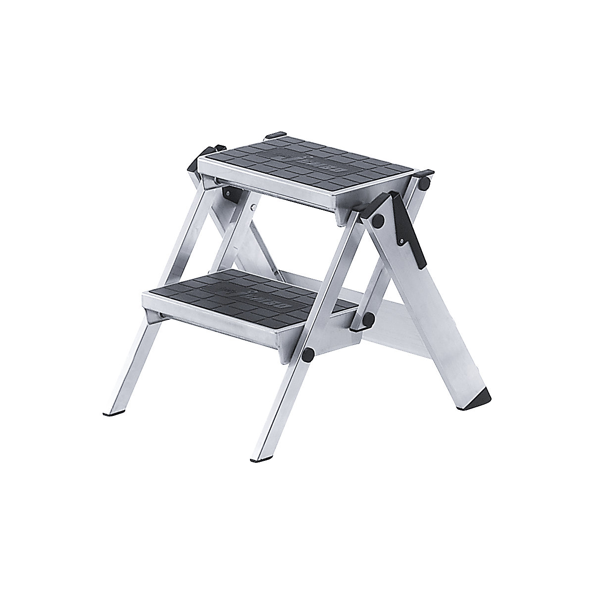 Aluminium folding steps