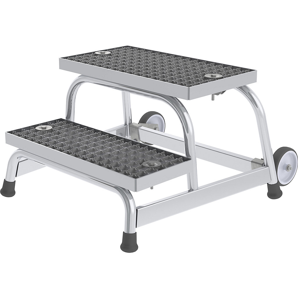 Machine step, mobile eurokraft pro with steel grate steps kaiserkraft