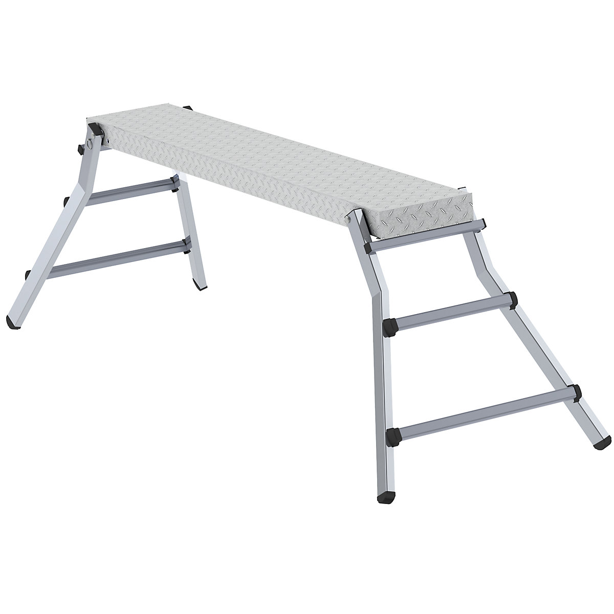 Aluminium working platform – MUNK, folding, platform LxW 1730 x 290 mm-4