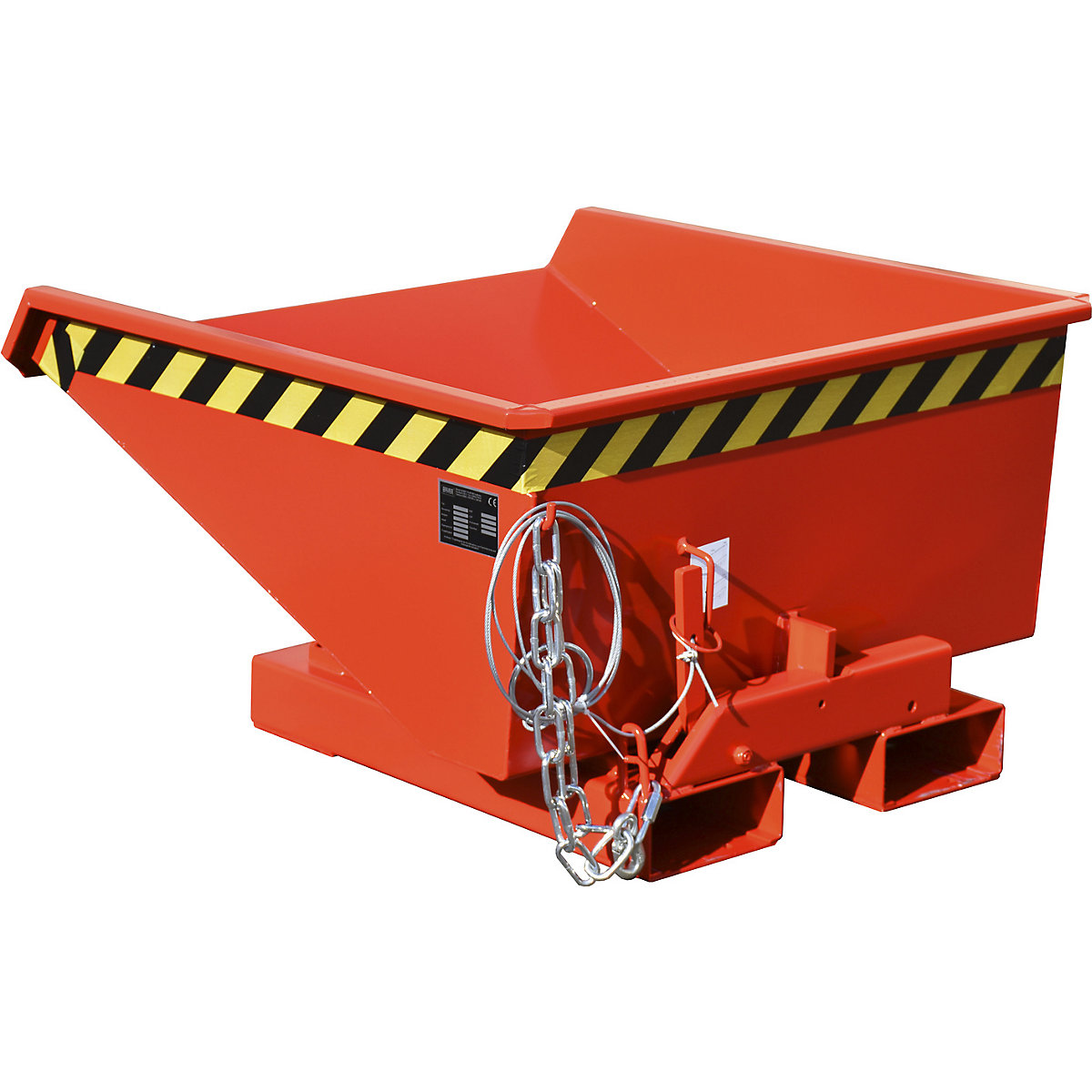 Kippbehälter inkl. Abrollmechanismus eurokraft pro