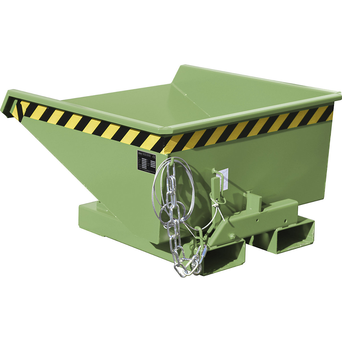 Kippbehälter inkl. Abrollmechanismus eurokraft pro