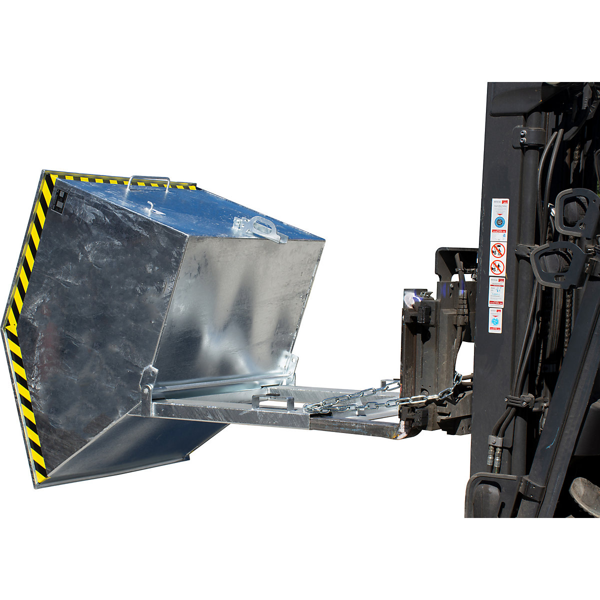 Kippmulde mit Klappmechanismus eurokraft pro (Produktabbildung 8)-7