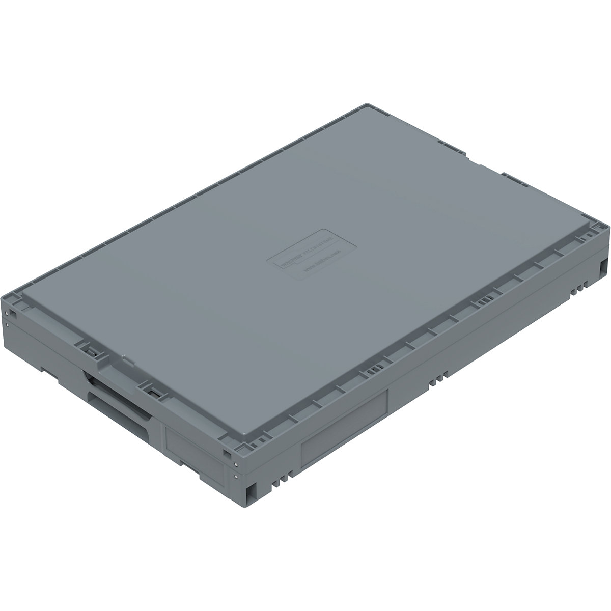 Faltbox aus recyceltem Regenerat (Produktabbildung 2)-1