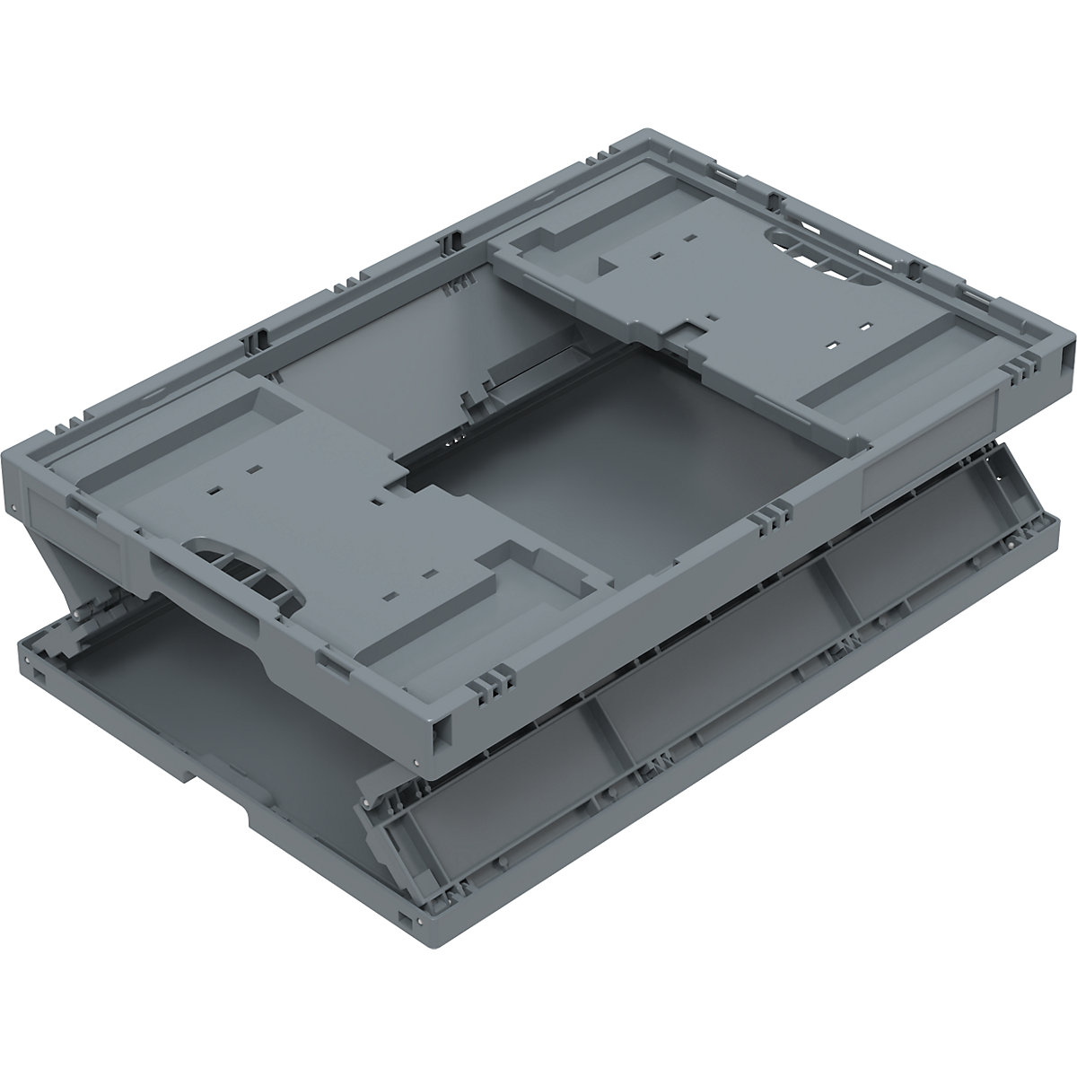 Faltbox aus recyceltem Regenerat (Produktabbildung 3)-2