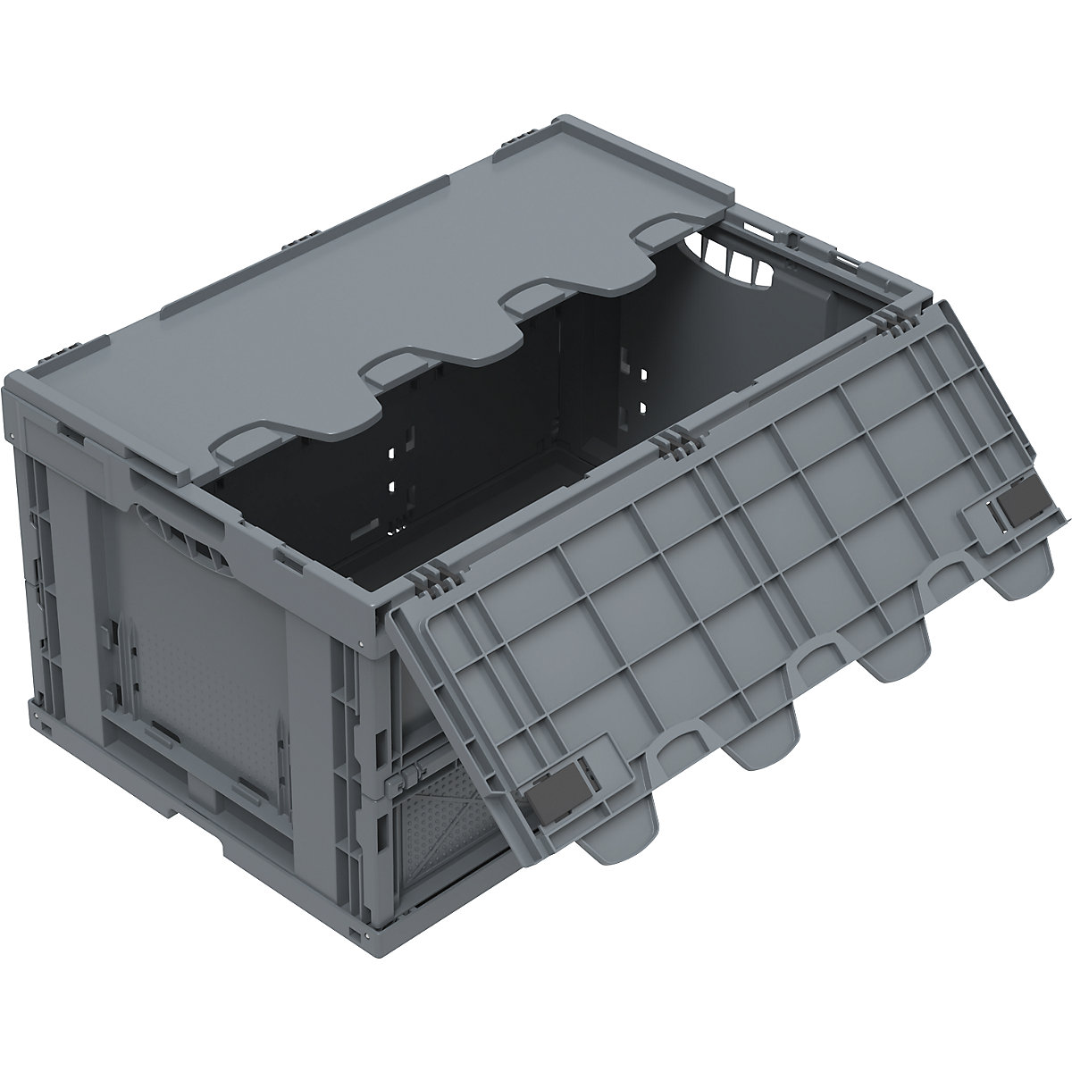 Faltbox aus recyceltem Regenerat