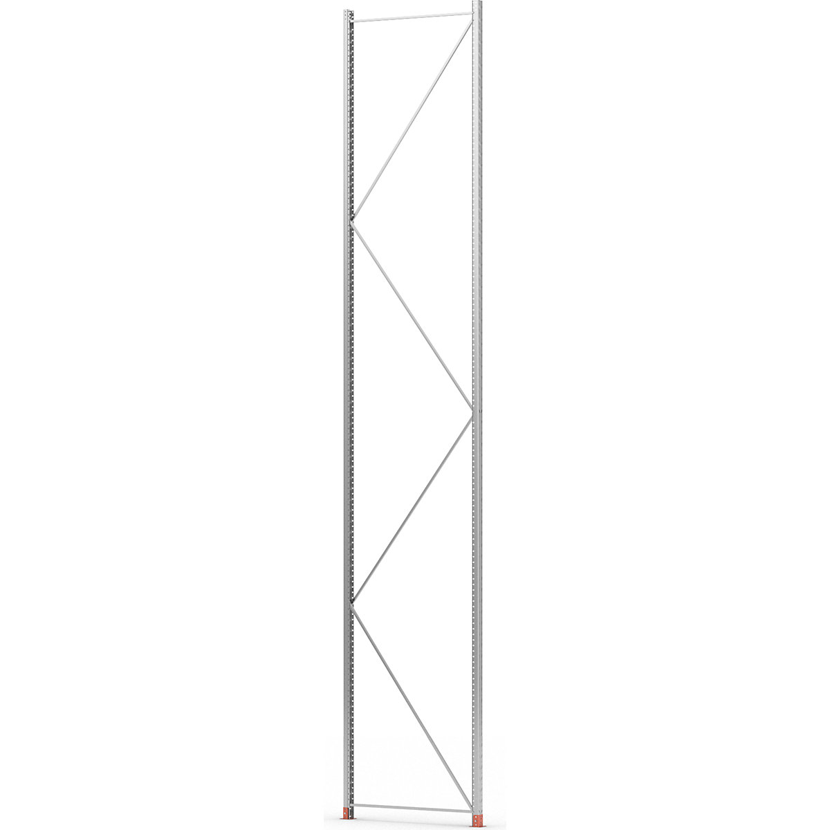 Kaiserkraft Space Pallet Rack Frame Galvanized 5500x1100 mm 9