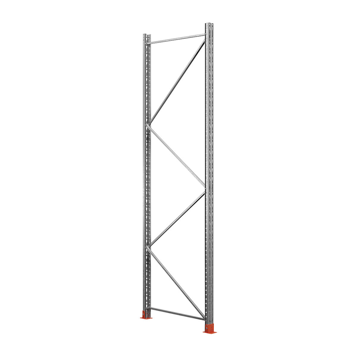 Kaiserkraft Space Pallet Rack Frame Galvanized 5500x1100 mm 4