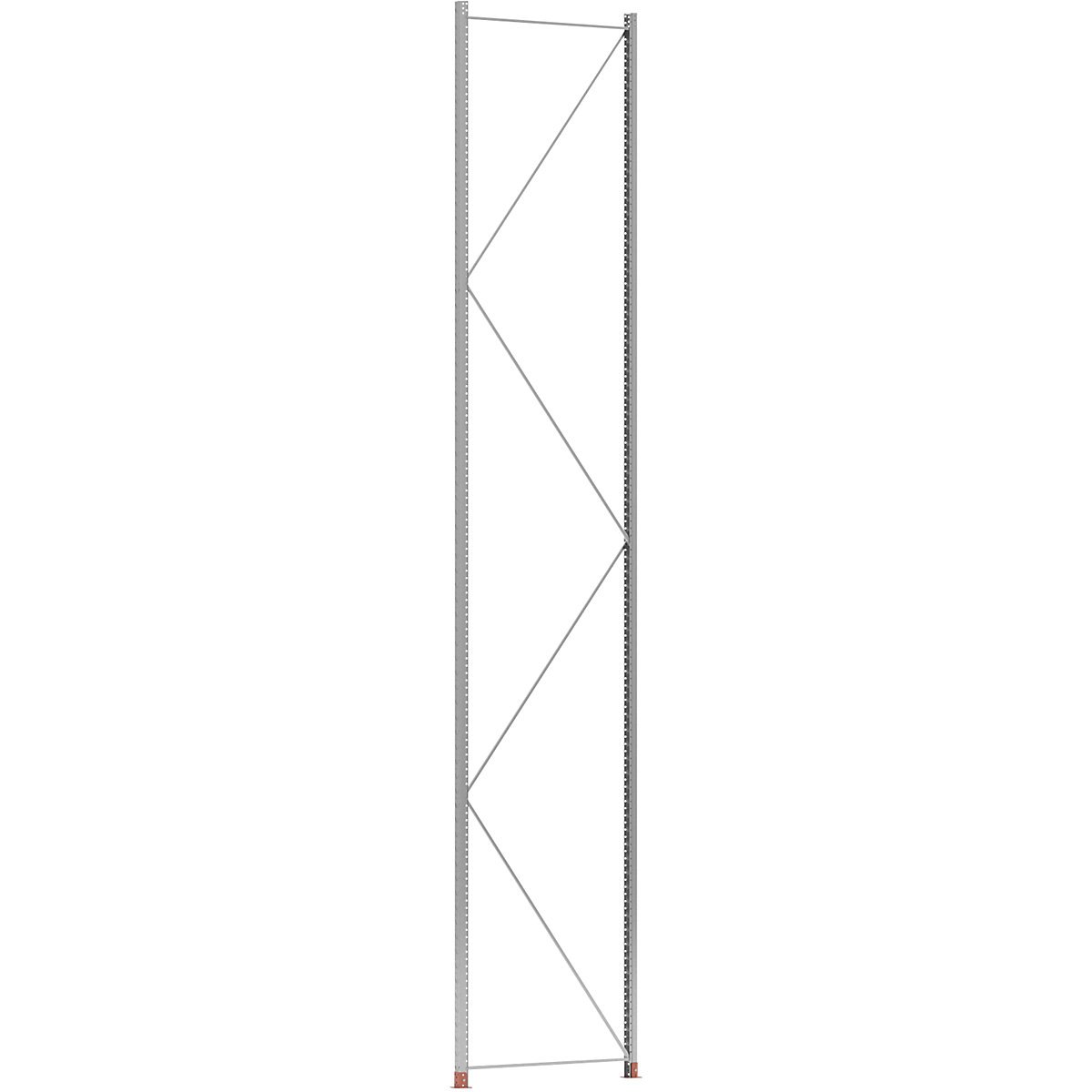Kaiserkraft Space Pallet Rack Frame Galvanized 5500x1100 mm 3