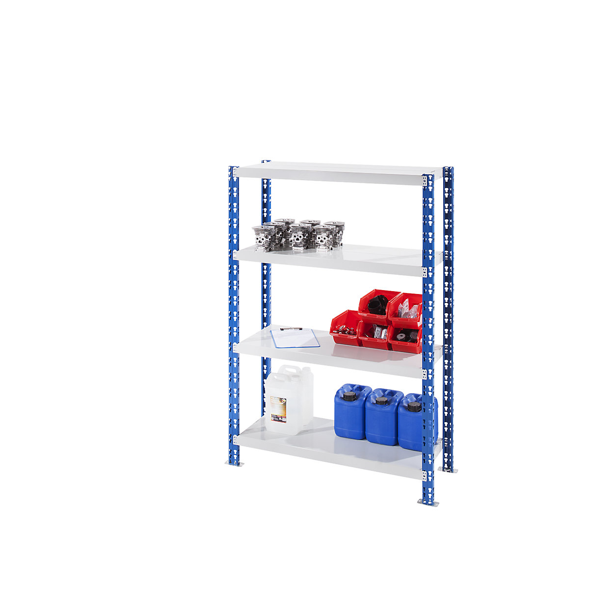 Universal-Steckregal, stabil eurokraft basic (Produktabbildung 3)-2