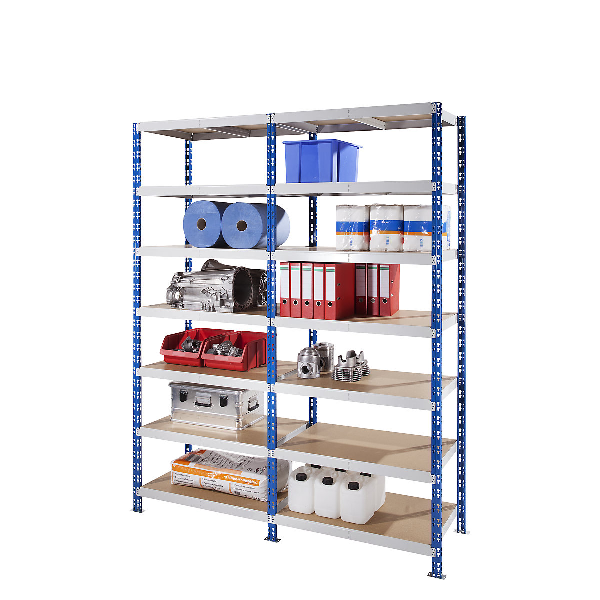 Universal-Steckregal, stabil eurokraft basic (Produktabbildung 5)-4