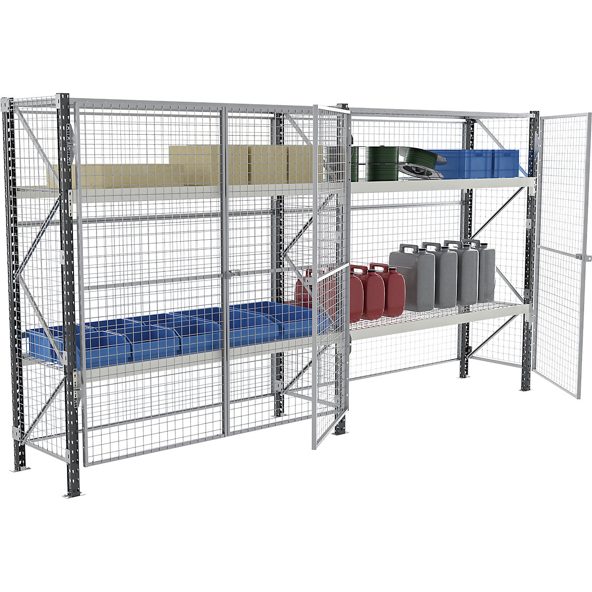 Weitspann-Sicherheitsregal (Produktabbildung 2)-1