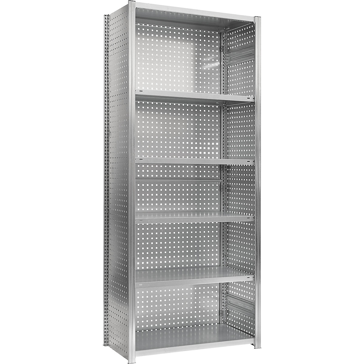 Seitenwand-Lochblech QG 10-38 eurokraft pro (Produktabbildung 4)-3