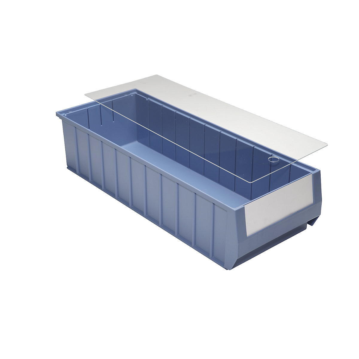 Mauser Dust Cover for Shelving Bins Transparent 600 x 234 mm 5