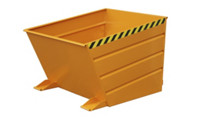 Kippbehälter, mit niedriger Schüttkante