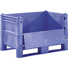 Ausführung 2 Kufen, 1 Seitenklappe, ab 6 Stk