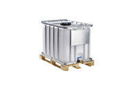 IBC Transport- und Lagertank auf Holzpalette