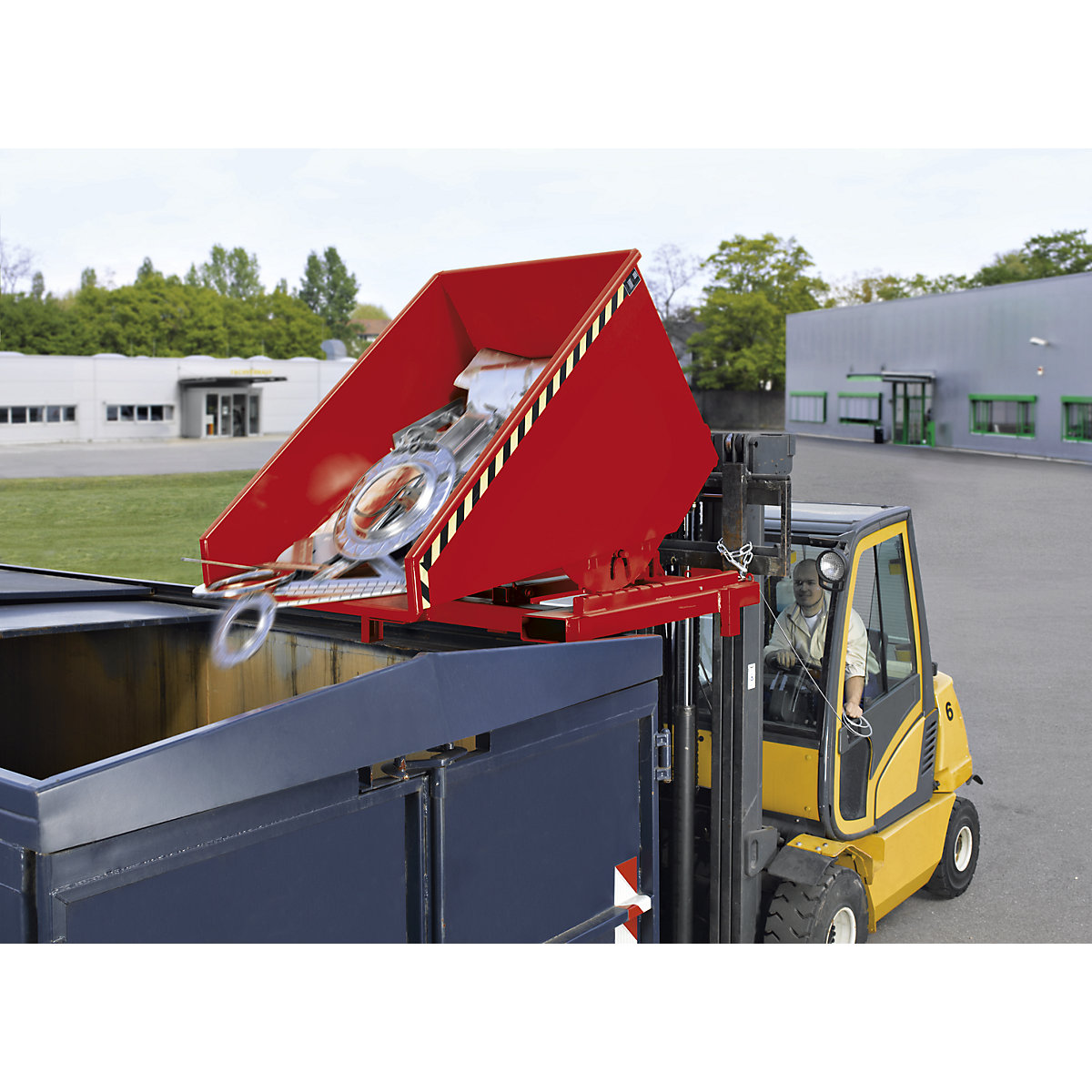 Schwerlast-Kippbehälter eurokraft pro (Produktabbildung 5)-4
