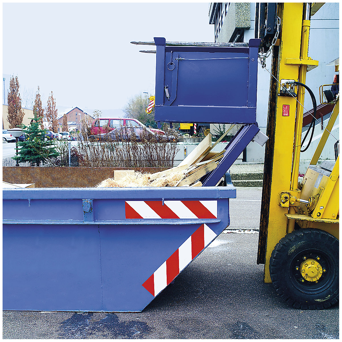 Konischer Klappbodenbehälter eurokraft pro (Produktabbildung 10)-9