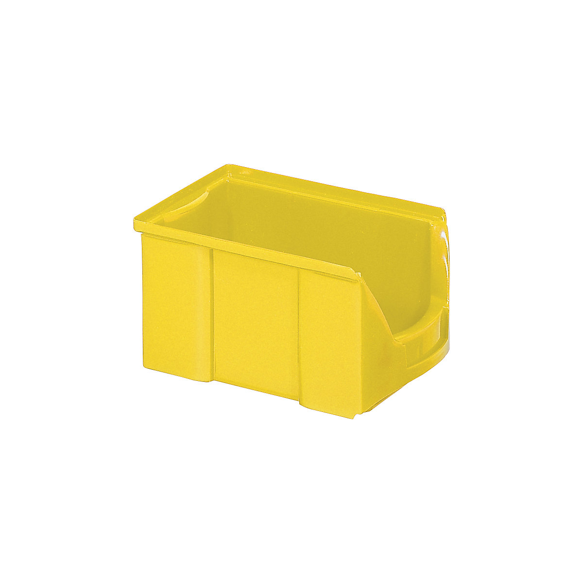 FUTURA-Sichtlagerkasten aus Polyethylen, LxBxH 229 x 148 x 122 mm, VE 25 Stk, gelb-16