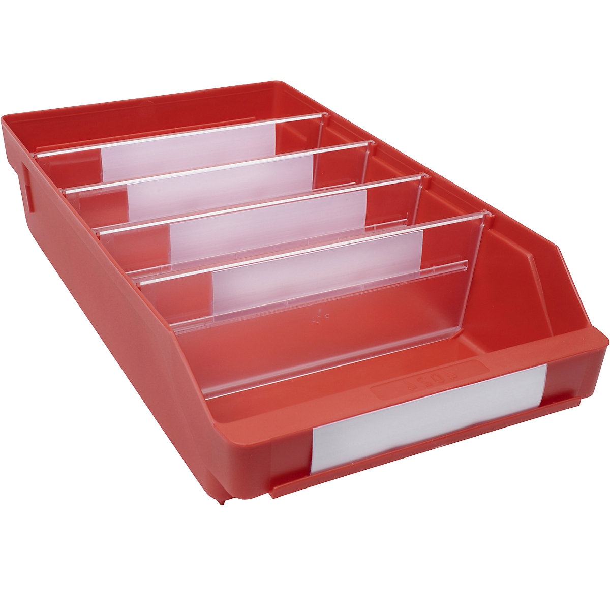 Regalkasten aus hochschlagfestem Polypropylen STEMO, rot, LxBxH 400 x 240 x 95 mm, VE 15 Stk-9