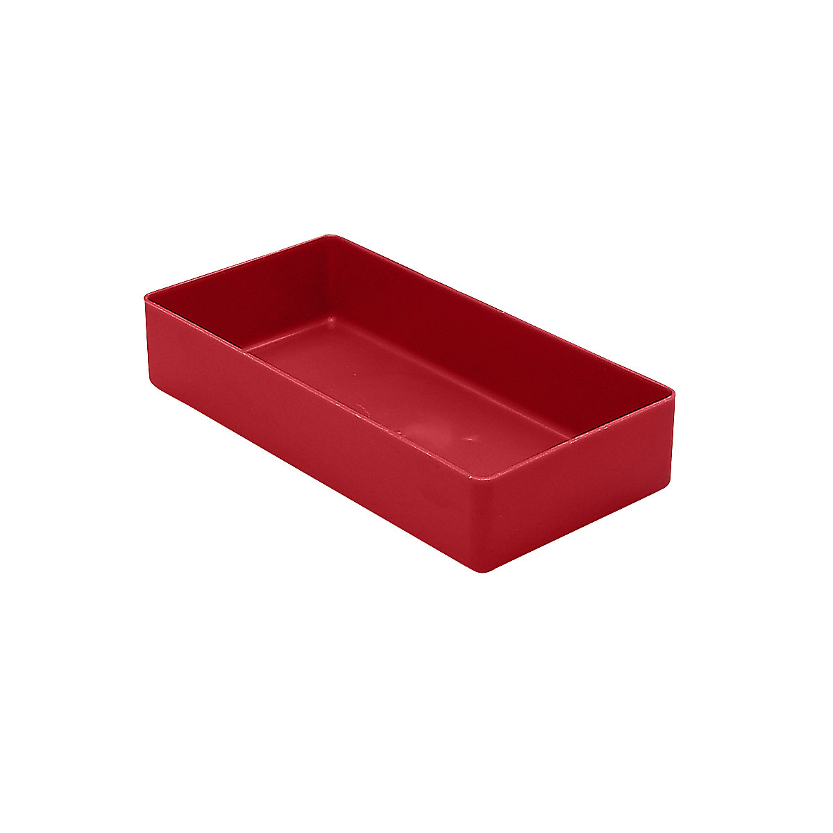 Einsatzkasten, Höhe 40 mm, rot, LxB 198 x 99 mm, VE 50 Stk