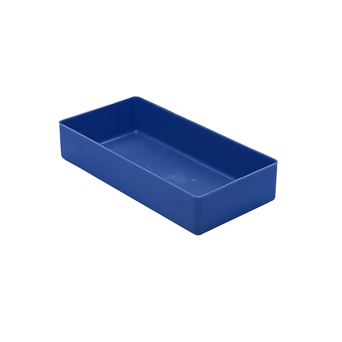Einsatzkasten, Höhe 40 mm, blau, LxB 198 x 99 mm, VE 50 Stk