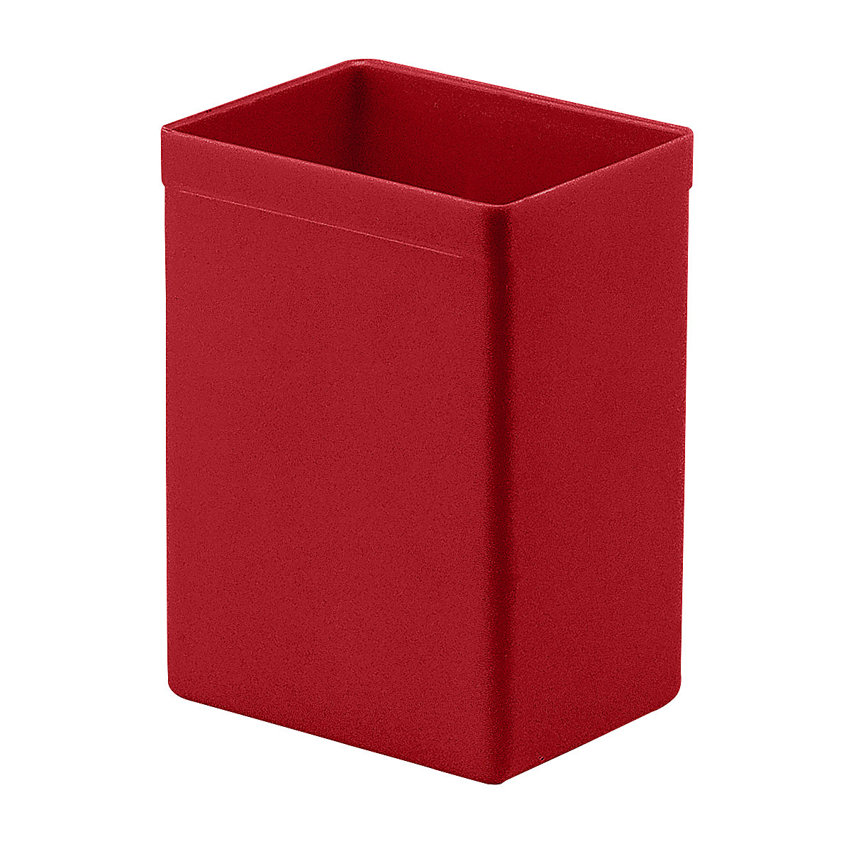 Einsatzkasten, Höhe 122 mm, rot, LxB 94 x 73 mm, VE 30 Stk