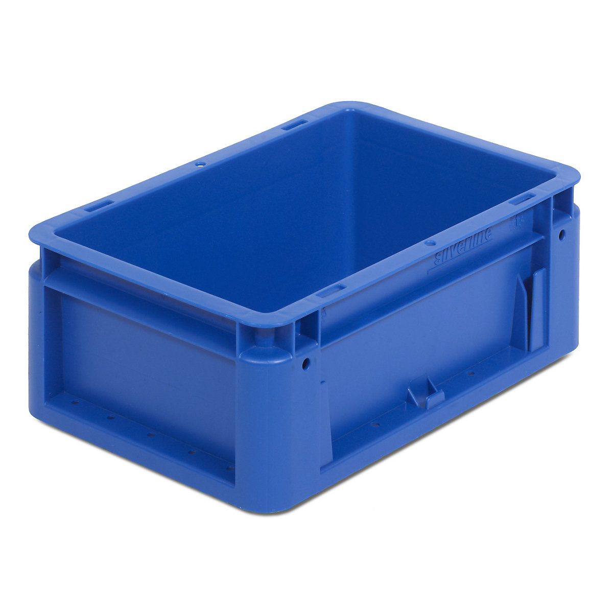 Industriebehälter, Inhalt 5 l, LxBxH 300 x 200 x 120 mm, VE 5 Stk, blau