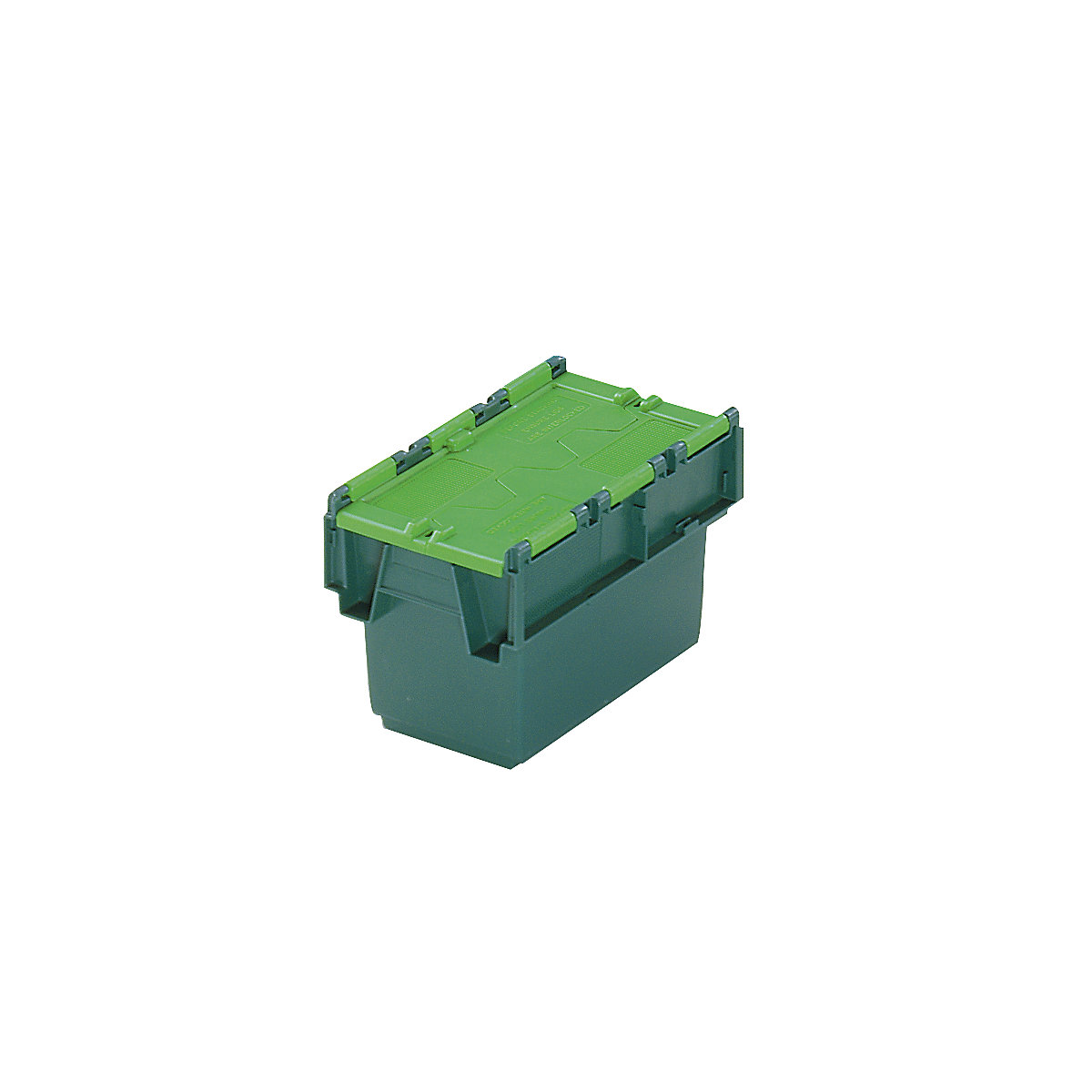 Mehrweg-Stapelbehälter KAIMAN, Volumen 6 l, LxBxH 300 x 200 x 200 mm, grün, ab 10 Stück-6