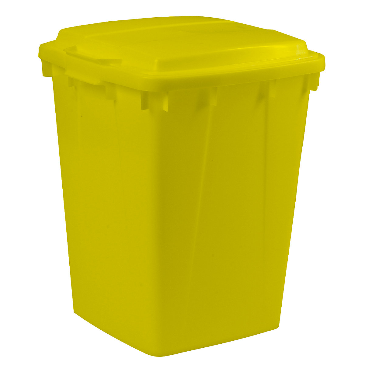 Mehrzweck-Behälter, Volumen 90 l, LxBxH 510 x 485 x 600 mm, gelb-8