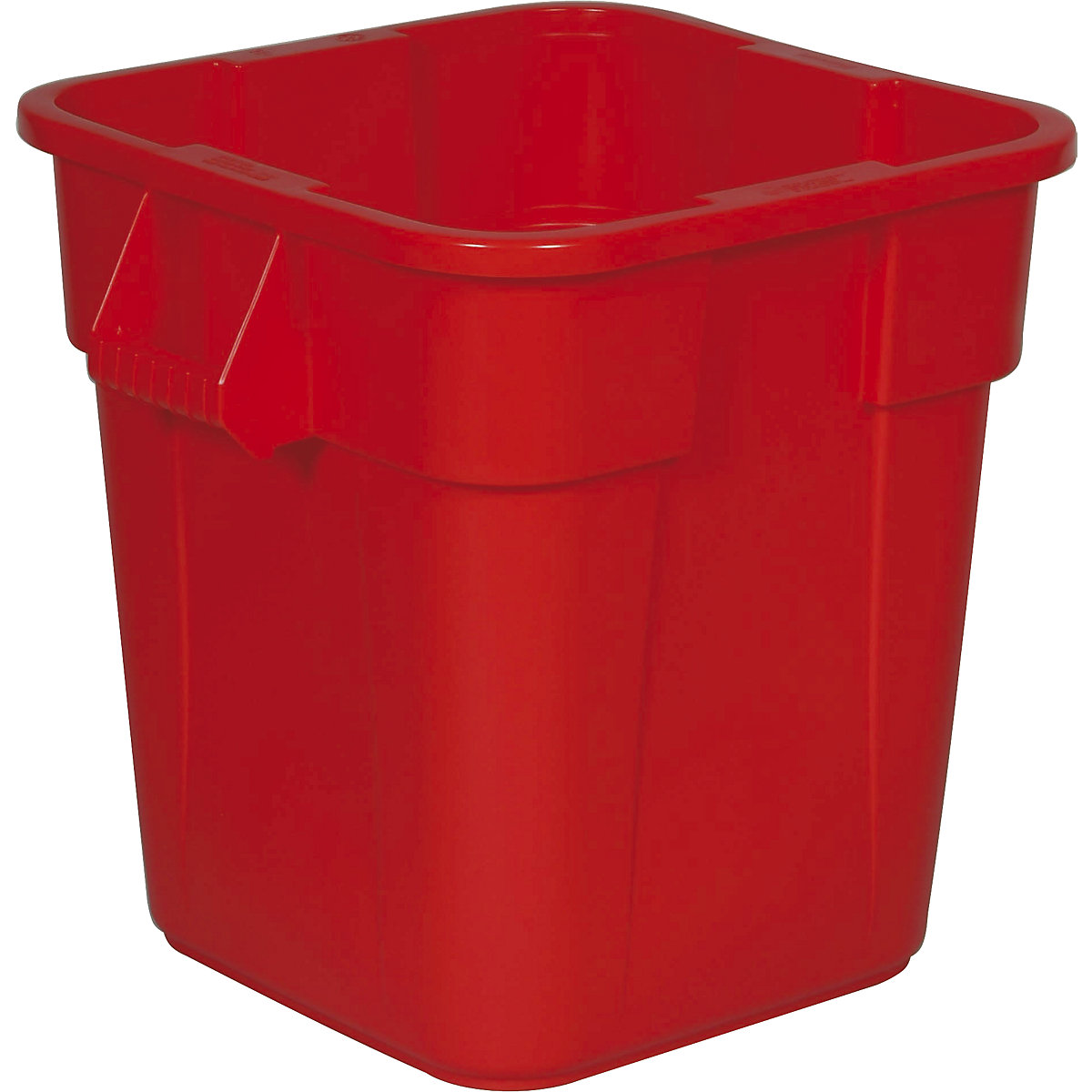 Rubbermaid Mehrzweck-Behälter, quadratisch, Inhalt 105 l, LxBxH 550 x 550 x 580 mm, rot