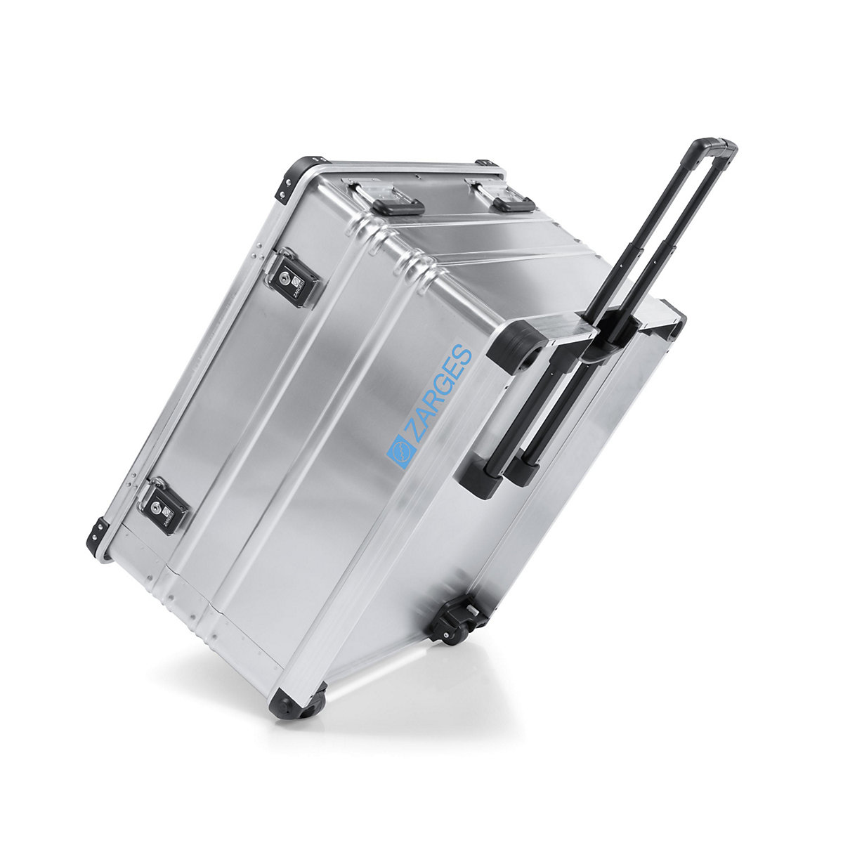 ZARGES Aluminium-Mobilbox, Inhalt 195 l, Außenmaß LxBxH 800 x 685 x 485 mm