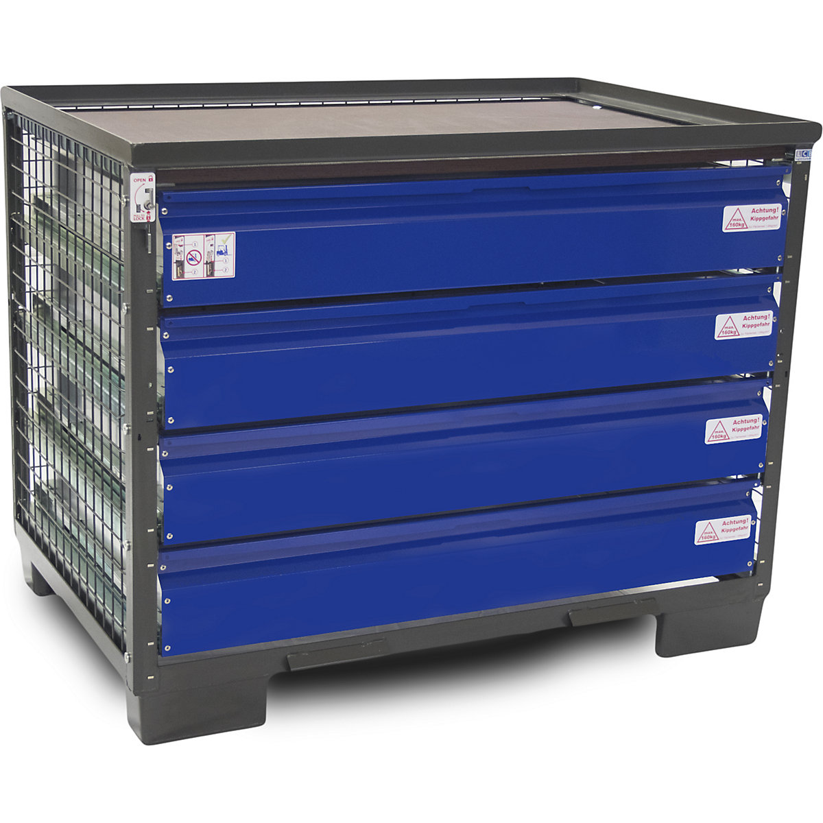 Empfangstheke Modern - Abschließbare Schubladen & Stauraum Für Büro, Hotel, Laden