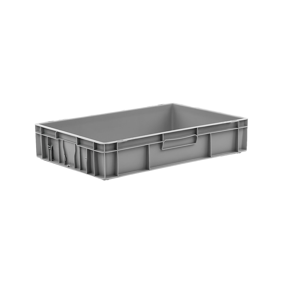 4 stuks transportstapelbakken TK614-0 geel, lxbxh 600x400x145 mm, uit PP, volume: 26 liter, echte industriële kwaliteit ook geschikt voor voedsel