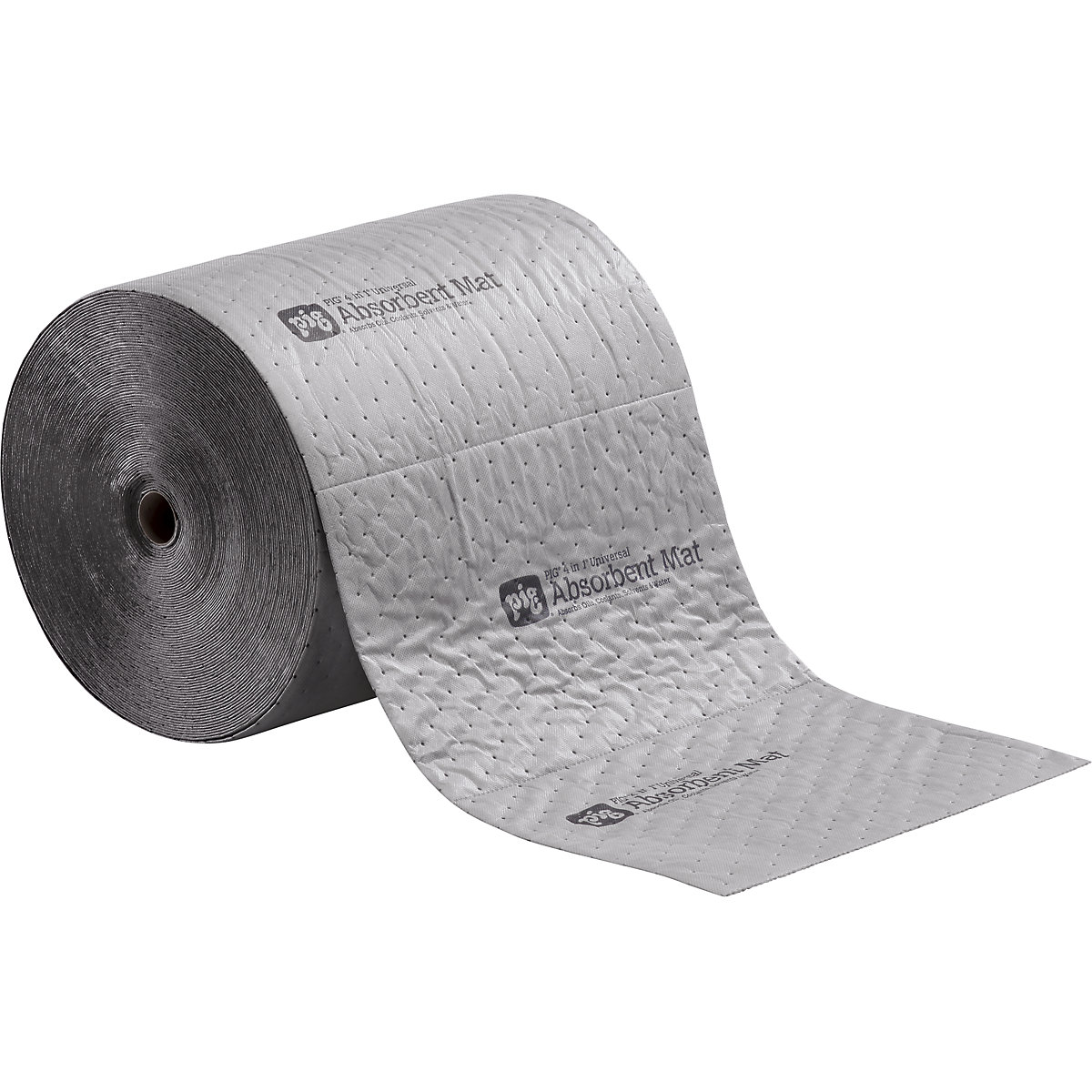 4-in-1® universal absorbent sheeting roll – PIG, universal version, width 410 mm, length 46 m, perforated every 255 mm in width-4