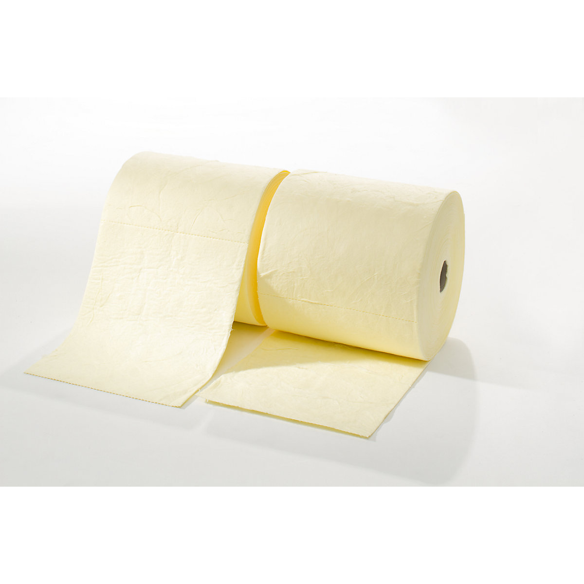 FIRST absorbent sheeting, roll of sheeting, medium version, for chemicals, 400 mm x 60 m, pack of 2 rolls-17