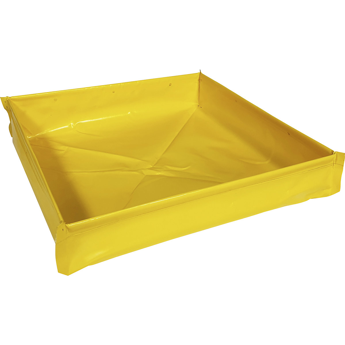 Folding tray small container – eurokraft basic, made of PVC, collection capacity 43 l-4