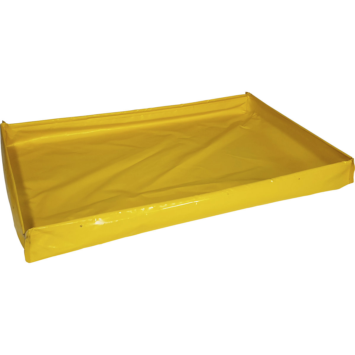 Folding tray small container – eurokraft basic, made of PVC, collection capacity 115 l-8