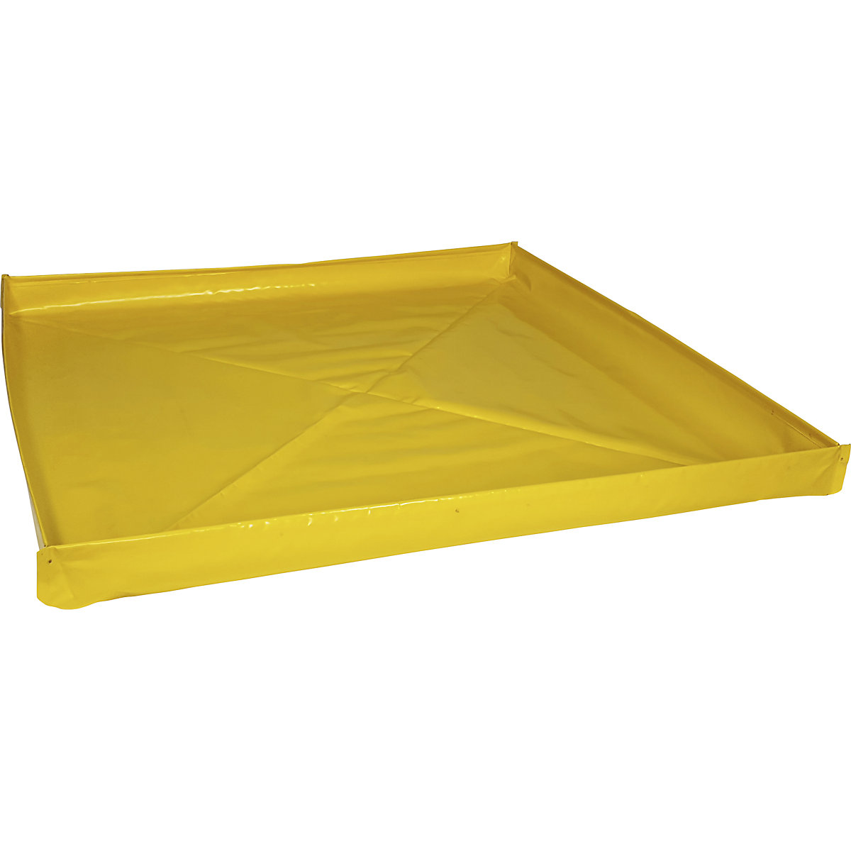 Folding tray small container – eurokraft basic, made of PVC, collection capacity 172 l, 3+ items-6