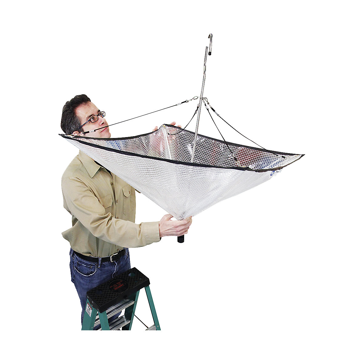 Folding umbrella-style leak diverter kit – PIG (Product illustration 8)-7