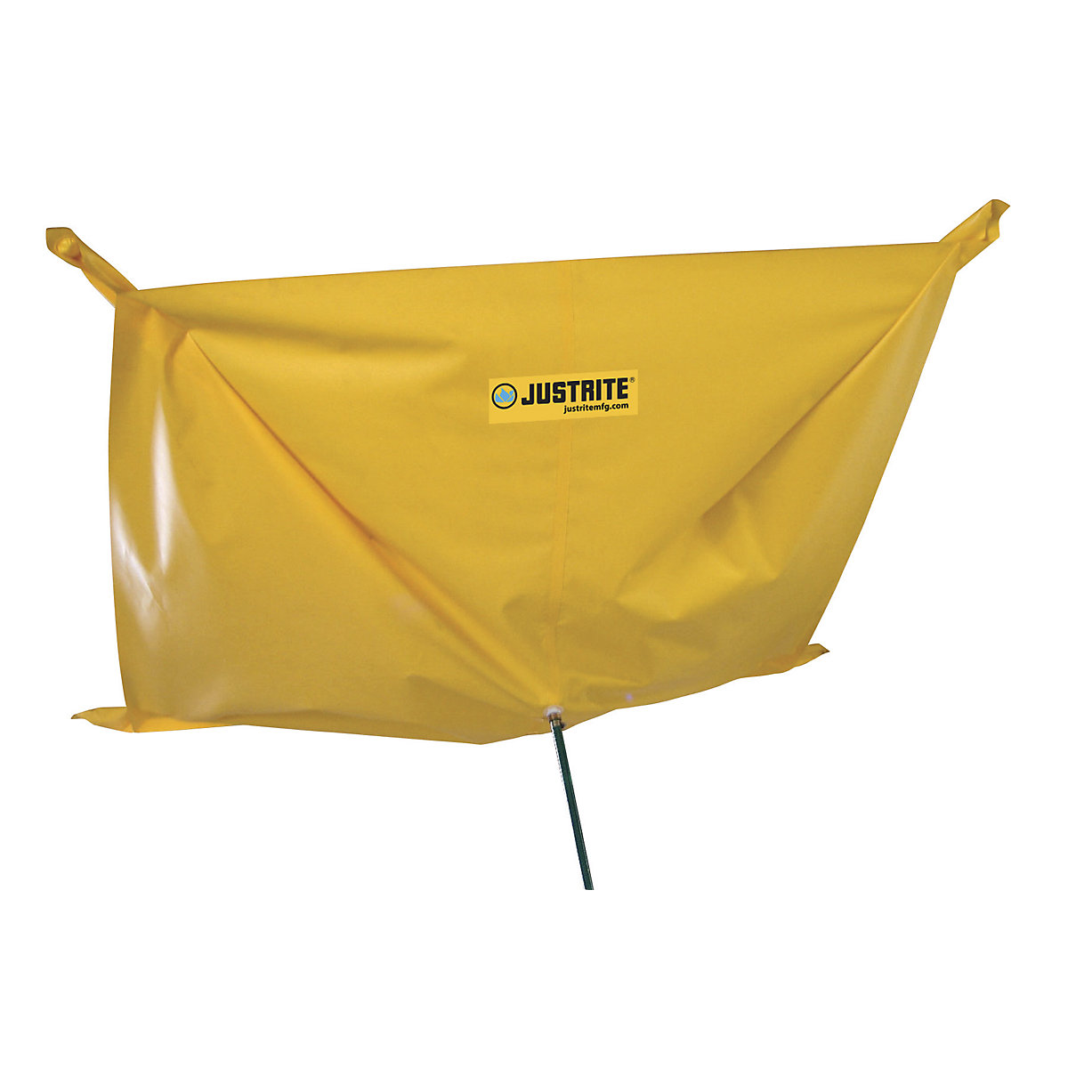 Leakage containment tarp – Justrite, with loops, LxW 3000 x 3000 mm-1