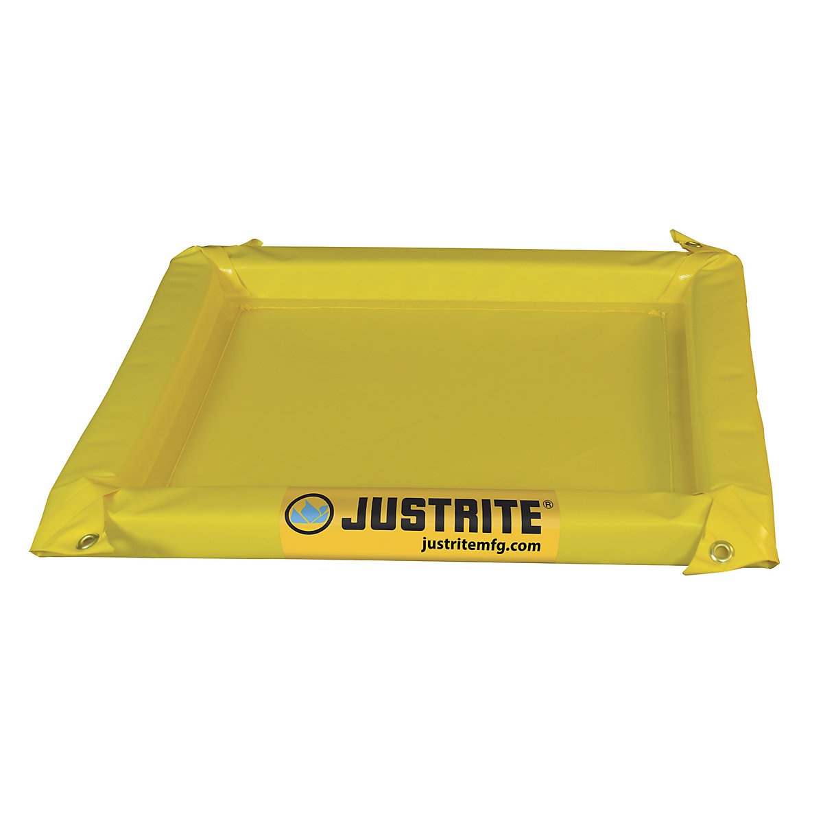Universal sump tray, flexible – Justrite, external height 51 mm, sump capacity 76 l-8