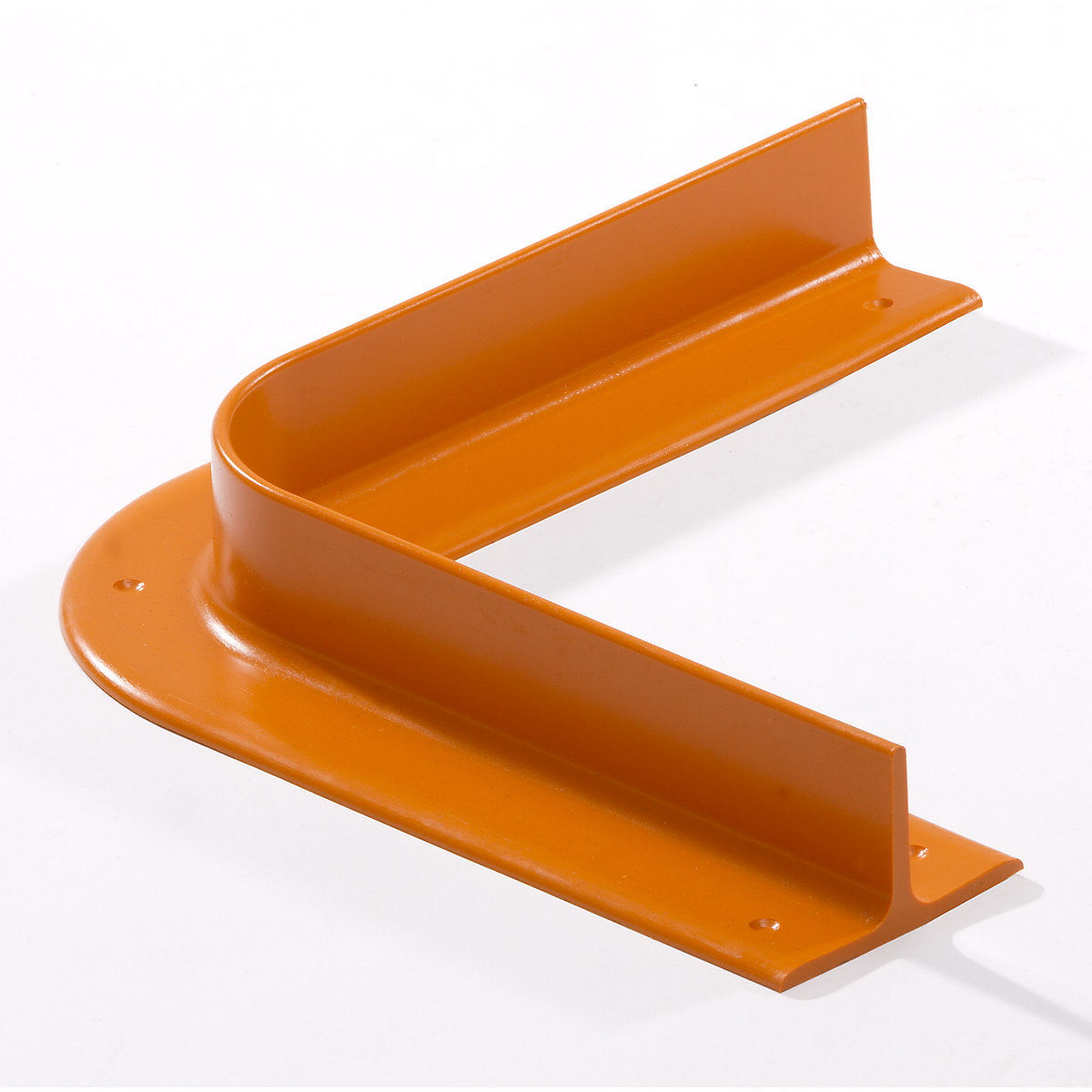 Barrier roll, permanent, for bolting in place or fastening with adhesive, corner piece 370 x 370 mm-2