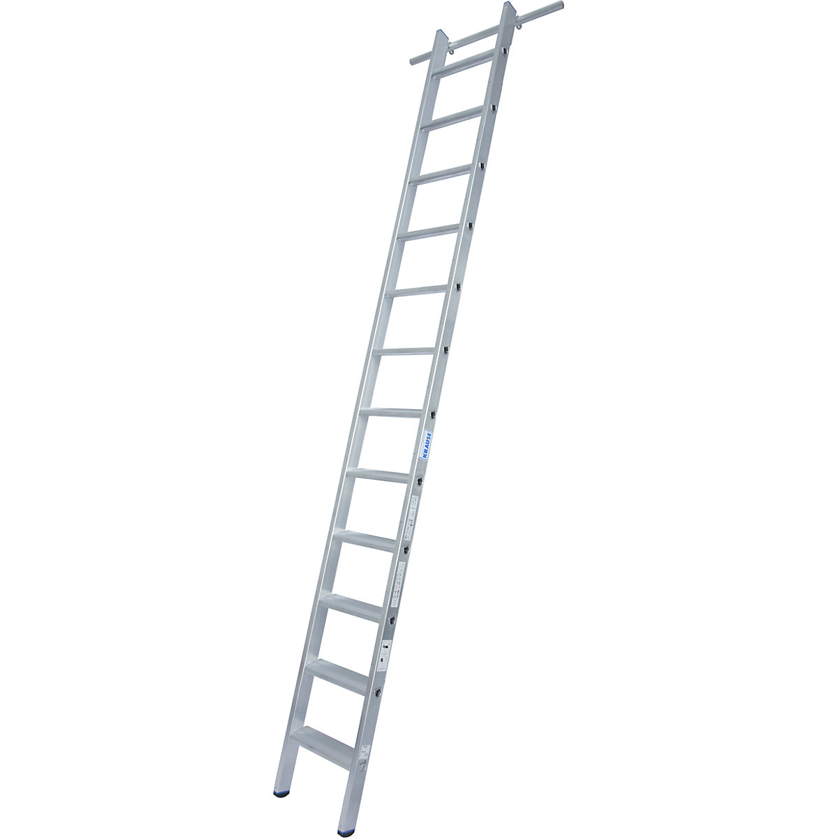 KRAUSE Stufen-Regalleiter, einhängbar, 1 Paar Einhängehaken, 12 Stufen