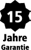 15 Jahre Garantie