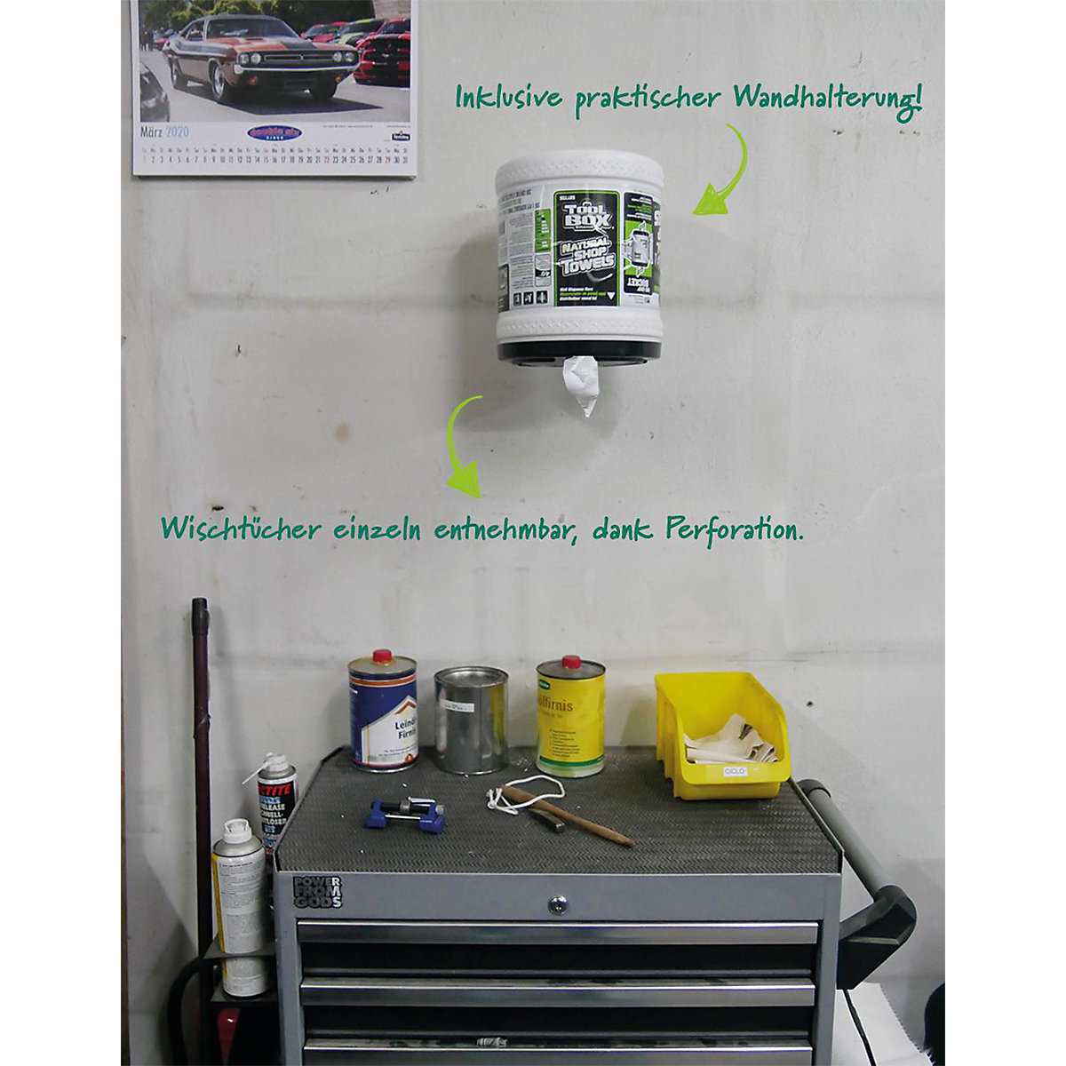 BigGrip® poetsdoeken-dispenser (Productafbeelding 6)-5