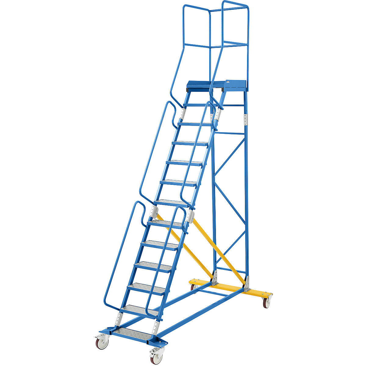 Pomična lestev s podestom – eurokraft pro (Slika izdelka 29)