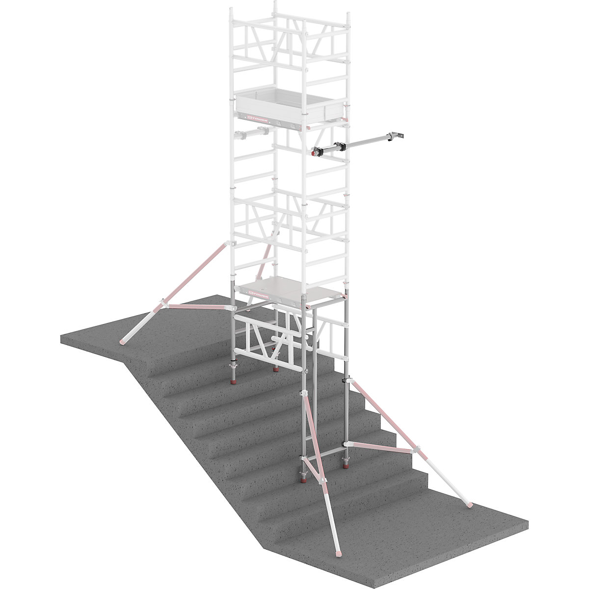 Razširitveni modul MiTOWER STAIRS - Altrex