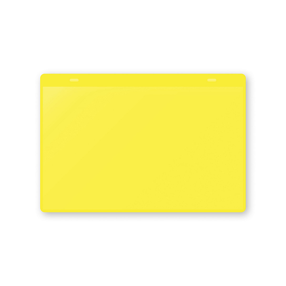 Öntapadó dokumentumtartó tasakok, DIN A5, fekvő, cs. e. 50 db, sárga