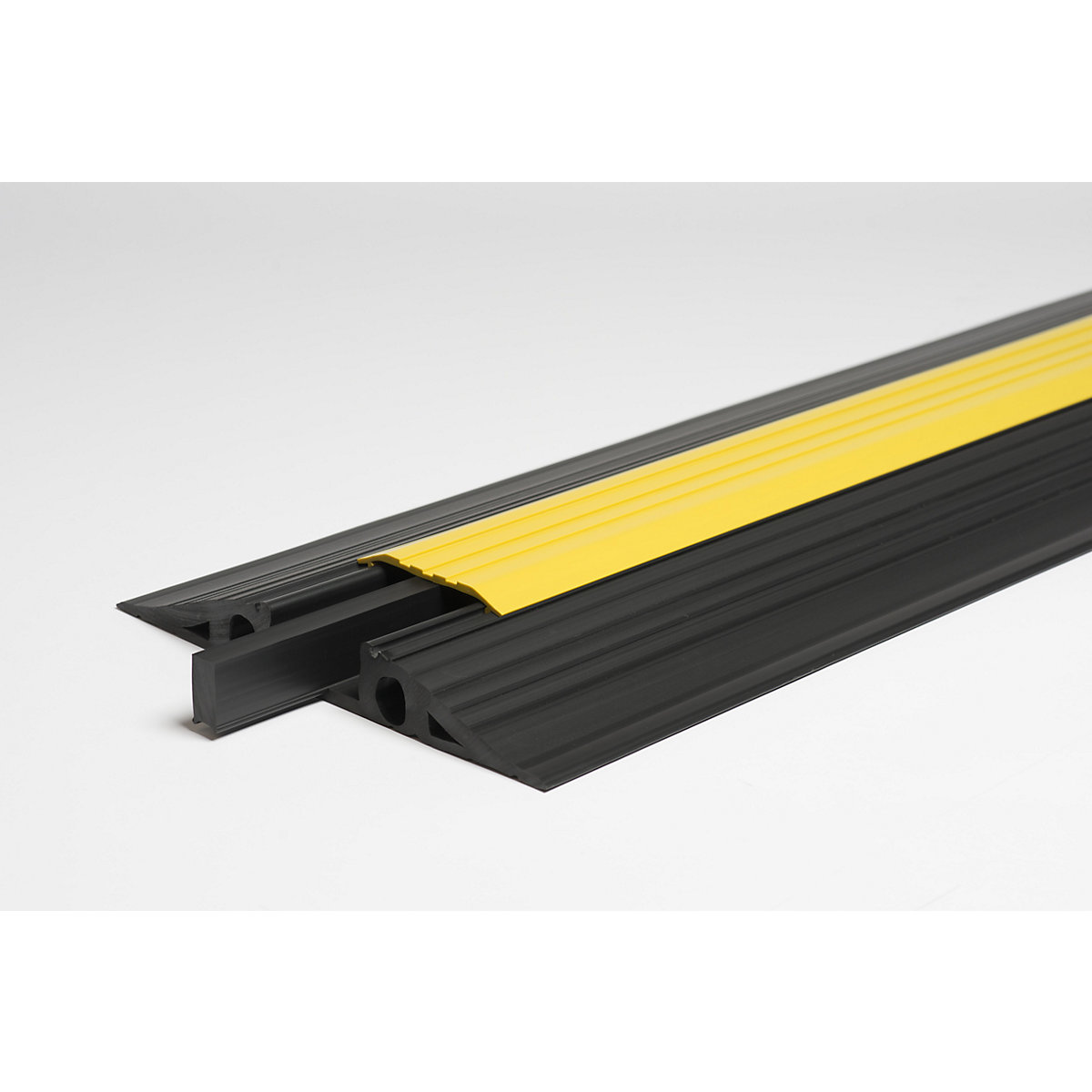 Kábelvezető padlóhíd, VARIO Toploader, fekete / sárga-3